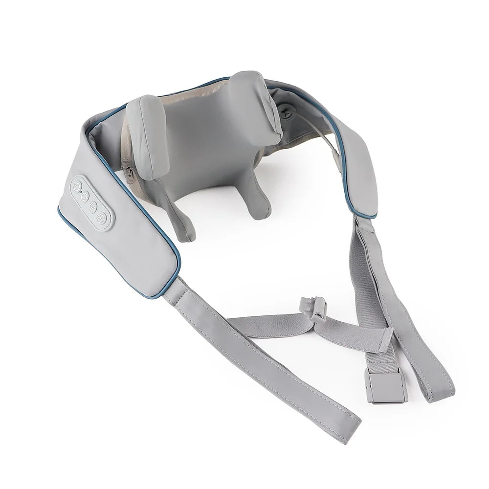 Elegance Tanzanite 26W Neck And Shoulder Massager Wireless Shoulder And Back Kneading Massage Shawl Trapezius Neck Cervical masajeador