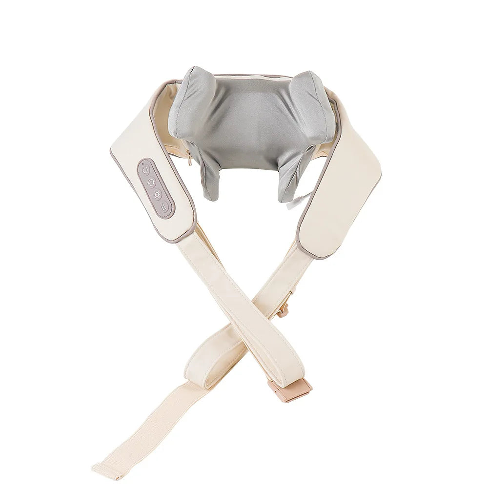 Elegance Tanzanite 26W Neck And Shoulder Massager Wireless Shoulder And Back Kneading Massage Shawl Trapezius Neck Cervical masajeador
