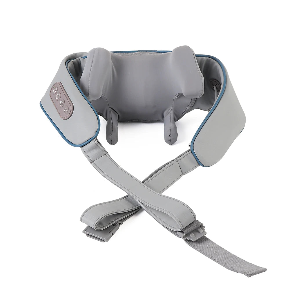 Elegance Tanzanite 26W Neck And Shoulder Massager Wireless Shoulder And Back Kneading Massage Shawl Trapezius Neck Cervical masajeador